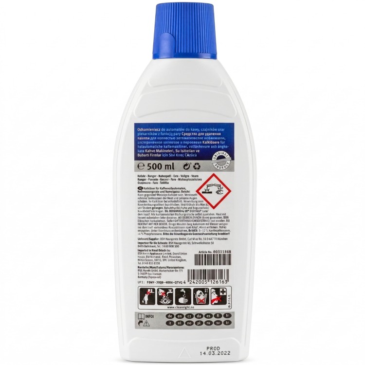 Płyn odkamieniający do ekspresów Siemens Bosch 500ml (311968). Uniwersalny odkamieniacz w płynie_3.jpg