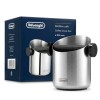 Odbijak do fusów DeLonghi (Knock Box) ze stali nierdzewnej DLSC059. Profesjonalny pojemnik na zużytą kawę_1.jpg