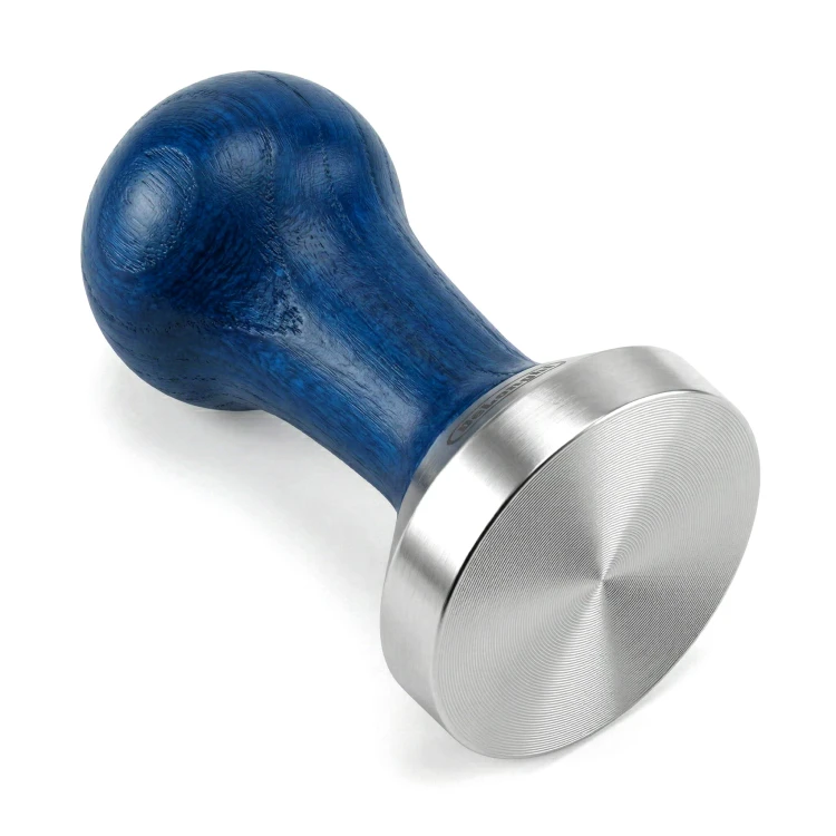 Tamper do kawy DeLonghi 51mm (DLSC058). Profesjonalny ubijak ze stali nierdzewnej z drewnianą rączką_4.jpg