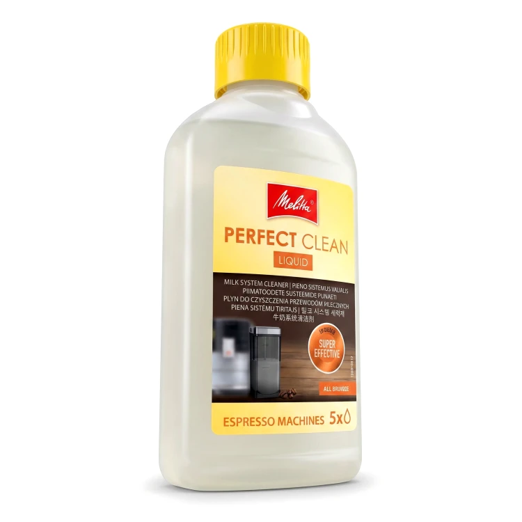 Płyn do czyszczenia obiegu mleka Melitta Perfect Clean 250ml. Środek do usuwania osadów mlecznych w ekspresach_5.jpg