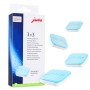 Tabletki odkamieniające Jura (zestaw 3x3 sztuki). Kwadratowe tabletki do usuwania kamienia w ekspresach Jura.