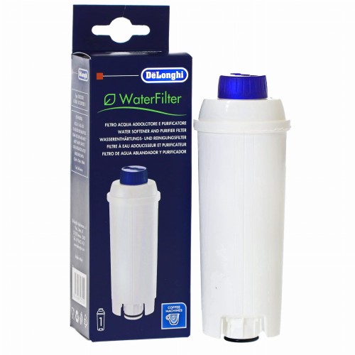 Oryginalny filtr wody DeLonghi DLSC002 do ekspresów ECAM / ESAM / ETAM. Wkład zmiękczający wodę i usuwający kamień.