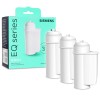 Zestaw 3 filtrów wody Brita Intenza do ekspresu Siemens / Bosch. Oryginalne wkłady filtrujące TZ70033.